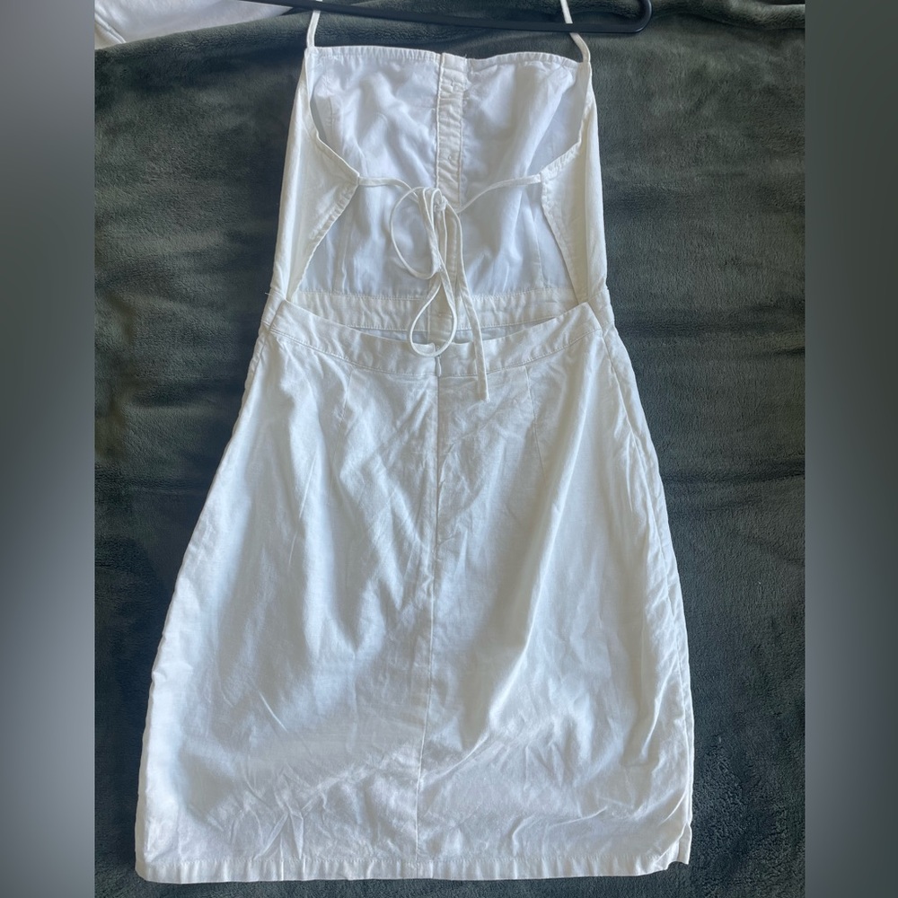GLASSONS | white tie up dress - Picture 5 of 5